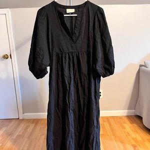 Full length peasant dress